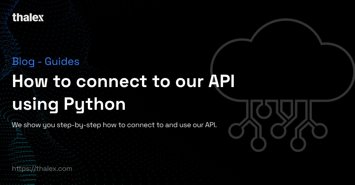 Connect to Thalex API with Python | Crypto Exchange for Futures and ...